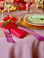 Witte rokken Franse voor brede tafels. 270 x 180 cm. Linnen