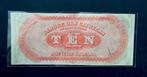 États-Unis dAmérique. - Obsolete Currency - 10 Dollars -, Postzegels en Munten, Bankbiljetten | Europa | Niet-Eurobiljetten