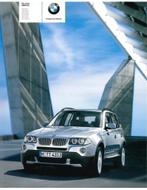 2007 BMW X3 BROCHURE DUITS, Livres