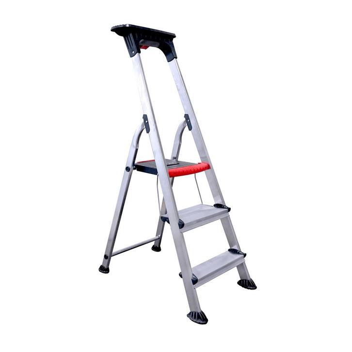 Altrex Double decker huishoudtrap, Doe-het-zelf en Bouw, Ladders en Trappen, Trap, Nieuw, Verzenden