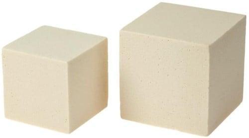 Kubus Droogschuim SEC 12x12x12 cm voor droog en kunstbloemen, Hobby en Vrije tijd, Knutselen, Nieuw