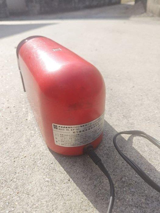 Electric Pencil Sharpener National — Showa Retro Red Design, Antiek en Kunst, Curiosa en Brocante