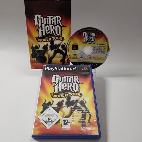 Guitar Hero World Tour Playstation 2, Games en Spelcomputers, Games | Sony PlayStation 2, Zo goed als nieuw, Ophalen of Verzenden