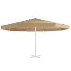 vidaXL Vervangingsdoek voor parasol 500 cm taupe, Verzenden