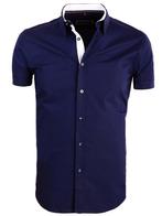 Carisma Overhemd Korte Mouw Effen Blauw 9102, Vêtements | Hommes, T-shirts, Verzenden