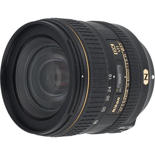 Nikon AF-S 16-80mm F/2.8-4 E ED VR DX occasion, Audio, Tv en Foto, Foto | Lenzen en Objectieven, Zo goed als nieuw, Verzenden