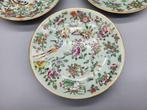 Assiette - canton - Porcelaine - 3 assiettes
