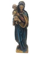 Beeld - Maria in kappeltje - 43 cm (2) - Gips, Hout -, Antiek en Kunst