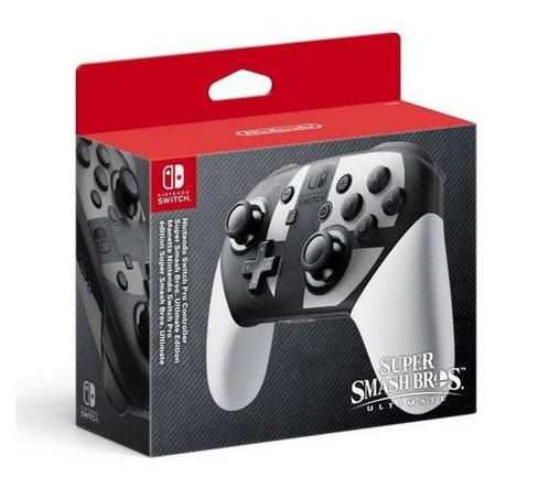 Nintendo Switch Pro Controller - Super Smash Bros Ultimate, Computers en Software, Overige Computers en Software, Verzenden