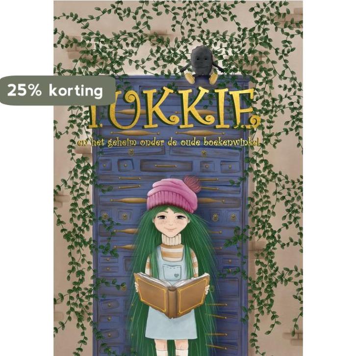 Tukkie en het geheim onder de oude boekenwinkel, Boeken, Kinderboeken | Jeugd | 10 tot 12 jaar, Zo goed als nieuw, Verzenden