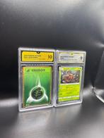Pokémon - 2 Graded card Pinsir & Grass Energy Classic