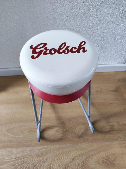 Grolsch - Tafel - metaal en kunststof, Antiek en Kunst, Antiek | Wandborden en Tegels