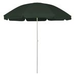 Parasol 240cm Groen | Top Deal voor de Zon | 46% Korting, Tuin en Terras, Parasols, Verzenden, Nieuw, 2 tot 3 meter, Strandparasol