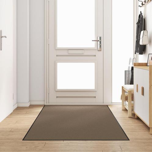 vidaXL Deurmat Rechthoekig Beige 120x300 cm, Tuin en Terras, Deurmatten, Nieuw, Verzenden