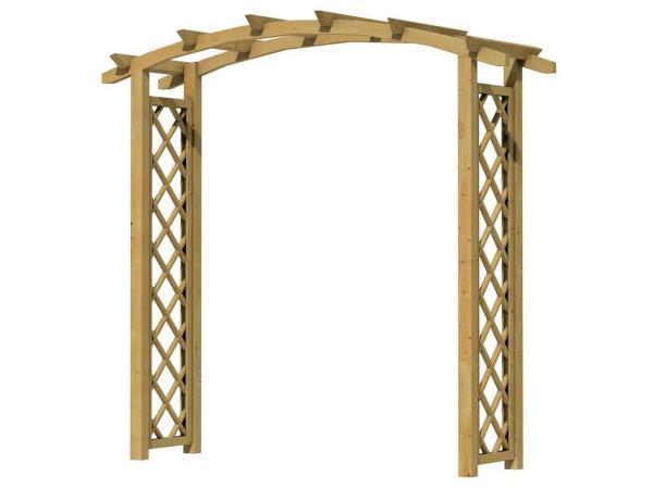 Veiling - Woodvision Grenen rozenboog - 285x230x45cm, Tuin en Terras, Overige Tuin en Terras