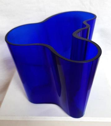 Iittala - Alvar Aalto - Vaas - Maljakko - Glas - Kobalt