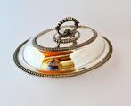 Serveerschaal - Antique Victorian Silver-Plated Entree Dish, Antiek en Kunst, Antiek | Meubels | Tafels