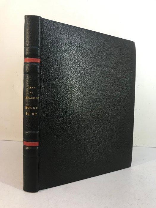 Jean de La Varende / Camille Paul Josso - Rouge et or :, Antiek en Kunst, Antiek | Boeken en Manuscripten