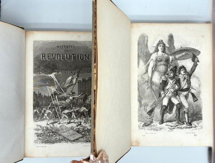 Adolphe Thiers - Historie de la Révolution Française - 1865, Antiek en Kunst, Antiek | Boeken en Manuscripten