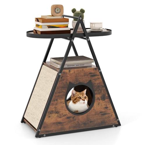 2eChoix | Coast Cat Cabinet Maison pour chat et table, Dieren en Toebehoren, Katten-accessoires, Ophalen of Verzenden