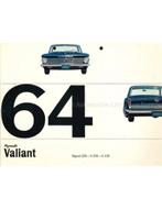 1964 PLYMOUTH VALIANT BROCHURE NEDERLANDS