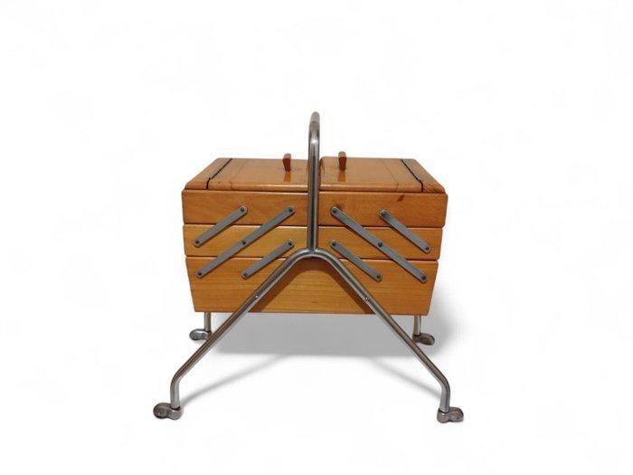 Naaidoos - Metaal - Mobiletto Porta Cucito, Antiquités & Art, Art | Objets design