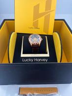 LUCKY HARVEY - Gold Bee Automatic Watch Round Shaped Case, Nieuw