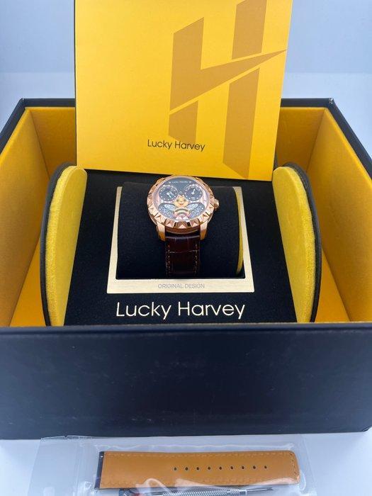 LUCKY HARVEY - Gold Bee Automatic Watch Round Shaped Case, Handtassen en Accessoires, Horloges | Heren