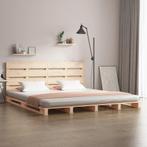 vidaXL Bedframe zonder matras massief grenenhout 160x200 cm, Verzenden, Nieuw