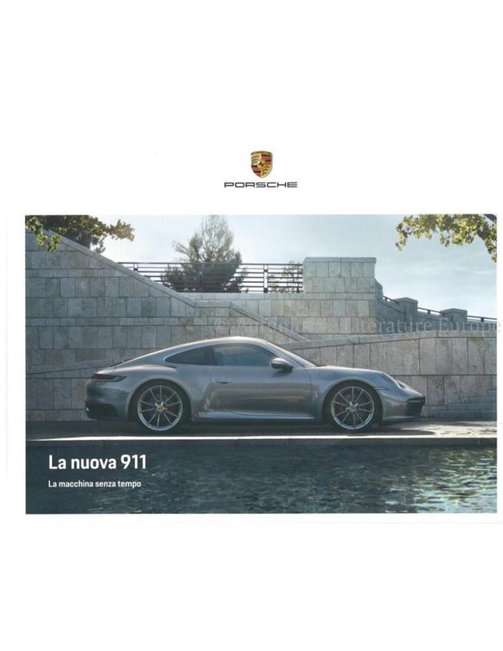 2020 PORSCHE 911 CARRERA HARDCOVER BROCHURE ITALIAANS, Livres, Autos | Brochures & Magazines
