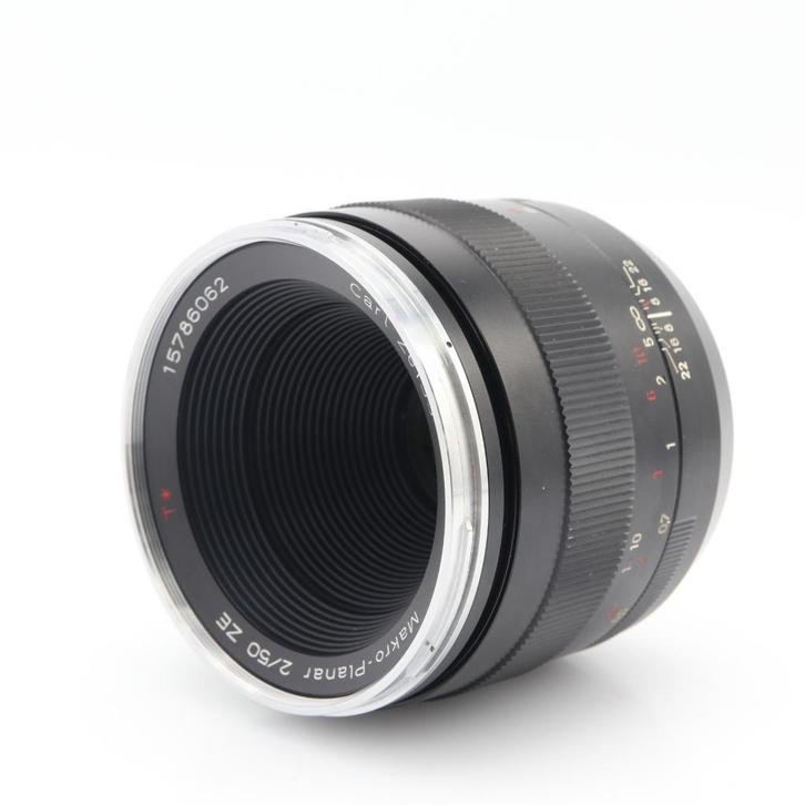Carl Zeiss 50mm F/2 Makro-Planar T* ZE Canon EF |, TV, Hi-fi & Vidéo, Photo | Lentilles & Objectifs, Envoi