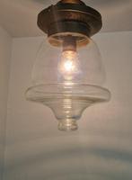 Lamp - eierlamp - Glas, Koper