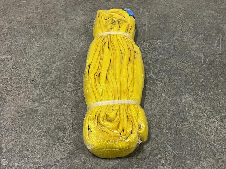 Veiling - 4x Konvox Rondstrop Geel 3 Ton – 4m, Doe-het-zelf en Bouw, Lieren en Takels, Nieuw