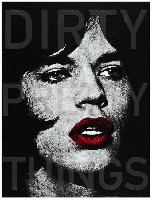Russel Young (1959) - Mick Jagger | Dirty Pretty Things |, Antiek en Kunst, Kunst | Schilderijen | Modern