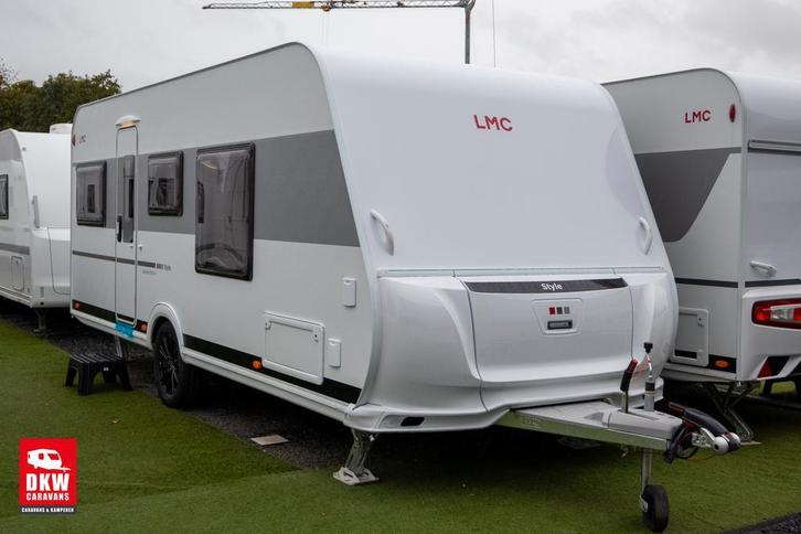 LMC Style 450 D Special Edition, Caravans en Kamperen, Caravans, 1000 - 1250 kg, Gascomfoor, Hordeur, Kachel, Koelkast, Lichtmetalen velgen