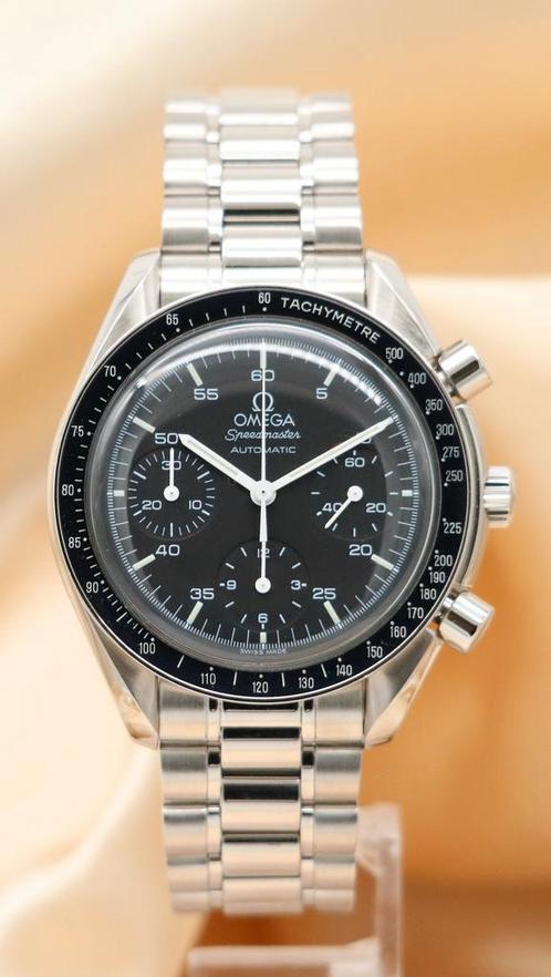 Omega Speedmaster 35105000 uit 2000, Handtassen en Accessoires, Horloges | Heren, Verzenden