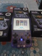 R36S - New Purple R36S 64GB Retro Gaming Console + Case -