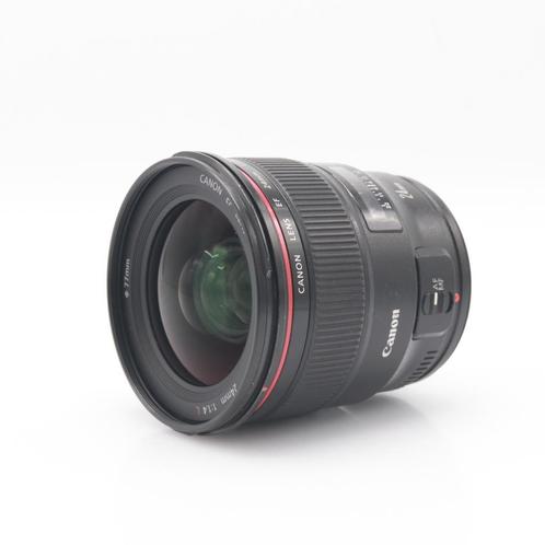 Canon EF 24mm F/1.4 L USM II occasion (TVA incluse), Audio, Tv en Foto, Foto | Lenzen en Objectieven, Ophalen of Verzenden