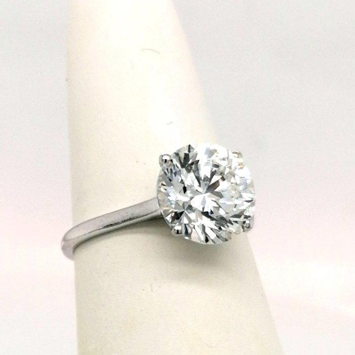 Zonder minimumprijs - Ring - 14 karaat Witgoud - 2.00ct. tw., Bijoux, Sacs & Beauté, Bagues