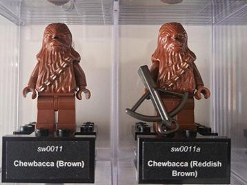 Lego Minifigurine - Star Wars - 8x Lego Star Wars Wookie