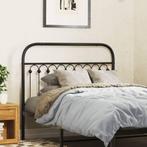 vidaXL Hoofdbord 107 cm metaal zwart, Huis en Inrichting, Slaapkamer | Bedden, Verzenden, Nieuw