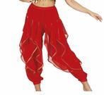 Buikdanseres Broek Rood Dames Luxe, Kleding | Dames, Verzenden, Nieuw