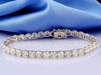 Armband - 14 karaat Witgoud - 10.48ct. tw. Diamant