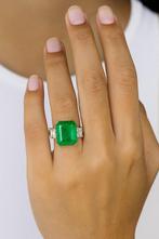 Ring - 18 karaat Geel goud, Gepolijst rhodium - 16.91ct. tw.