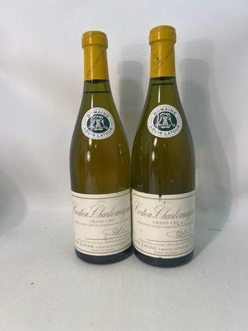 1999 Louis Latour - Corton Charlemagne Grand Cru - 2 Flessen, Verzamelen, Wijnen, Nieuw