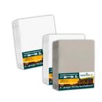 Textielpakket  4 delig met midden matras -2 hoeslakenset(4, Huis en Inrichting, Slaapkamer | Beddengoed, Nieuw, Eenpersoons, Wit