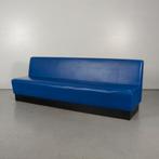 Bank Frontseat - Blauw leder  - 240 x 70 cm, Huis en Inrichting, Zetels | Zetels, Ophalen of Verzenden, Nieuw