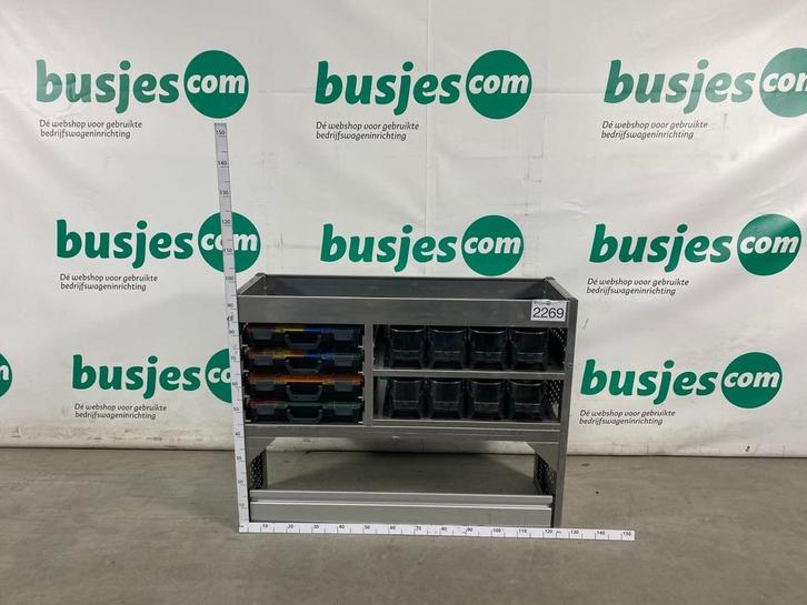 Aluca aluminium bedrijfswageninrichting gebruikt (nr 2269), Auto-onderdelen, Overige Auto-onderdelen, Gebruikt, Verzenden