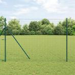 vidaXL Euro Hek Groen 1.6x10 m Staal, Tuin en Terras, Verzenden, Nieuw