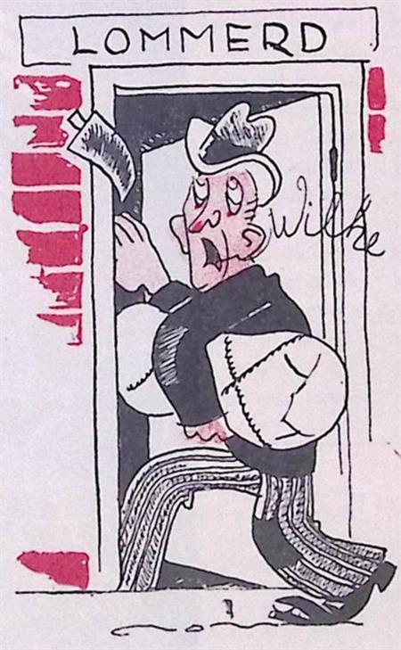 Naar de lommerd (lijst optie, Lithos), Antiquités & Art, Art | Lithographies & Sérigraphies, Envoi